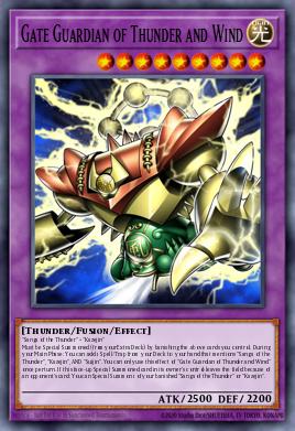 Gate Guardian of Thunder and Wind MAZE-EN004