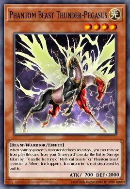 Phantom Beast Thunder-Pegasus GLD2-EN013