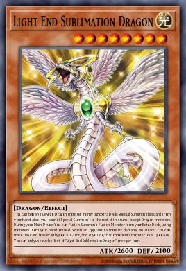 Light End Sublimation Dragon INFO-EN010