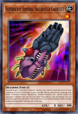 Superheavy Samurai Soulbuster Gauntlet CROS-EN009