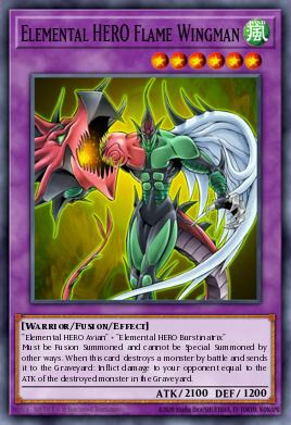 Elemental HERO Flame Wingman SGX1-ENA21