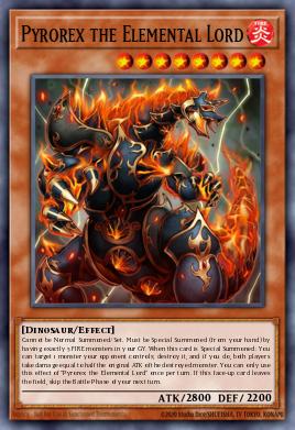 Pyrorex the Elemental Lord BLRR-EN069