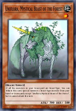Uniflora, Mystical Beast of the Forest OP17-PT035