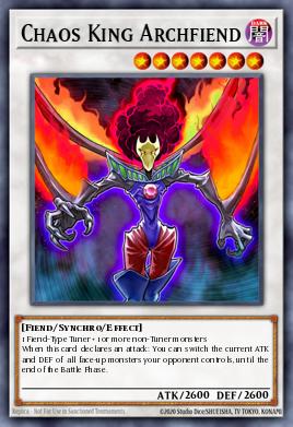 Chaos King Archfiend TSHD-EN041