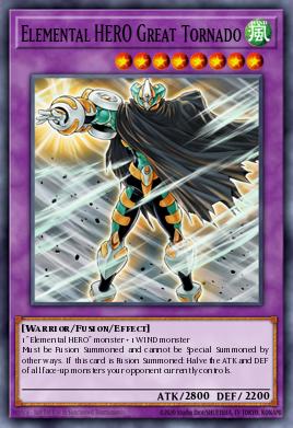 Elemental HERO Great Tornado SDHS-EN045