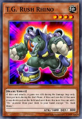 T.G. Rush Rhino OP09-PT017