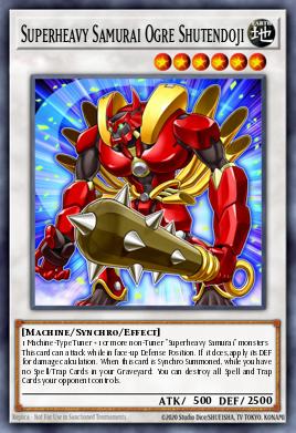 Superheavy Samurai Ogre Shutendoji SP17-EN042