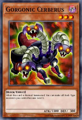 Gorgonic Cerberus LVAL-EN014