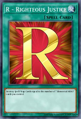 R - Righteous Justice SDHS-EN030