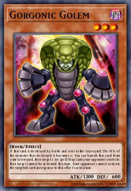 Gorgonic Golem LVAL-EN011