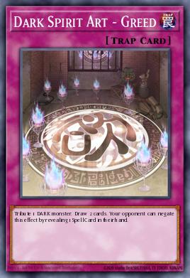 Dark Spirit Art - Greed PTDN-EN070