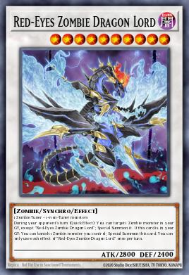 Red-Eyes Zombie Dragon Lord DIFO-EN039