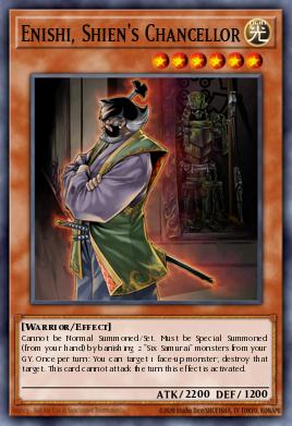 Enishi, Shien's Chancellor OP06-EN024
