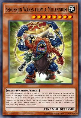 Sengenjin Wakes from a Millennium INFO-EN001