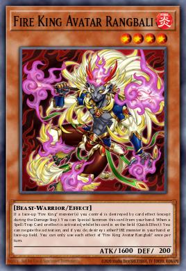 Fire King Avatar Rangbali SR14-EN003
