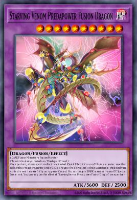 Starving Venom Predapower Fusion Dragon DIFO-EN036