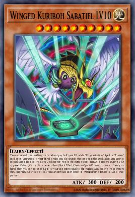 Winged Kuriboh Sabatiel LV10 MAMO-EN006