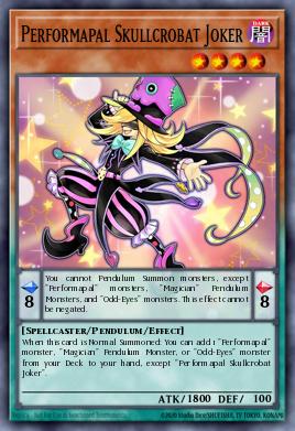 Performapal Skullcrobat Joker OP01-EN007