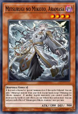 Mitsurugi no Mikoto, Aramasa L26D-ENM06