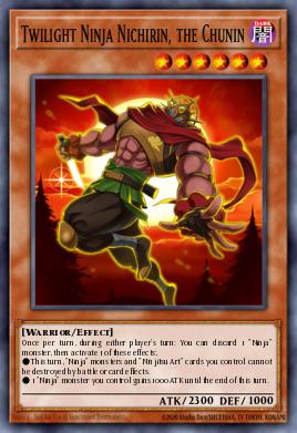 Twilight Ninja Nichirin, the Chunin BOSH-EN016