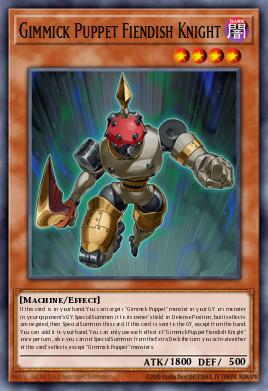 Gimmick Puppet Fiendish Knight MZTM-EN047