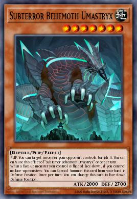 Subterror Behemoth Umastryx TDIL-EN083