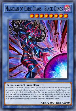 Magician of Dark Chaos - Black Chaos CORI-EN027