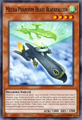 Mecha Phantom Beast Blackfalcon WGRT-EN061