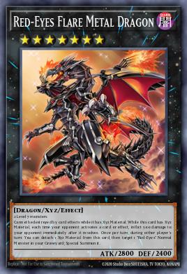 Red-Eyes Flare Metal Dragon LDS1-EN015