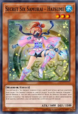 Secret Six Samurai - Hatsume SPWA-EN003