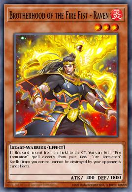 Brotherhood of the Fire Fist - Raven AP02-EN009