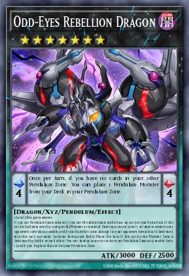 Odd-Eyes Rebellion Dragon LAVD-ENO27
