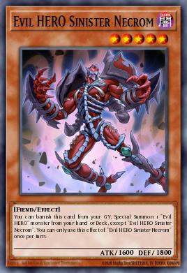 Evil HERO Sinister Necrom LDS3-EN026