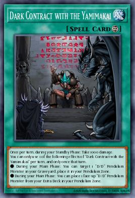 Dark Contract with the Yamimakai SDPD-EN023