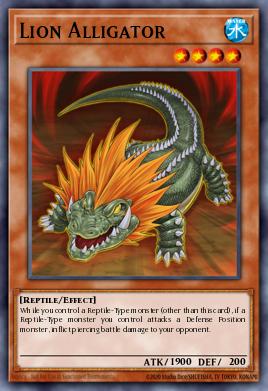 Lion Alligator LC02-EN008