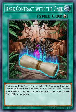 Dark Contract with the Gate SDPD-EN024
