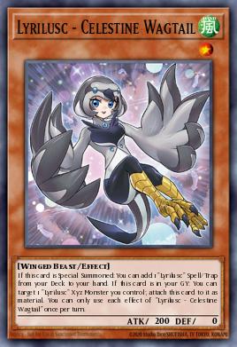 Lyrilusc - Celestine Wagtail LED8-EN036