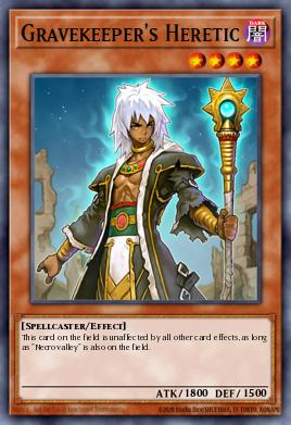 Gravekeeper's Heretic LVAL-EN084