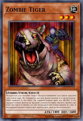 Zombie Tiger MFC-011