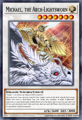 Michael, the Arch-Lightsworn OP01-EN020