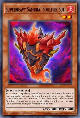 Superheavy Samurai Soulfire Suit DUEA-ENDE3