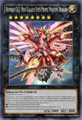 Number C62: Neo Galaxy-Eyes Prime Photon Dragon PHHY-EN043