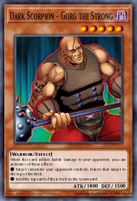 Dark Scorpion - Gorg the Strong GLD5-EN011