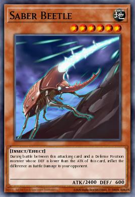 Saber Beetle 5DS2-EN012