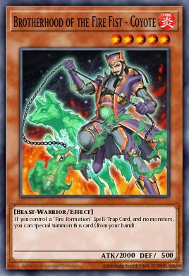 Brotherhood of the Fire Fist - Coyote MAGO-EN072