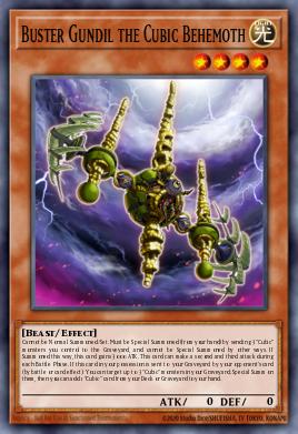 Buster Gundil the Cubic Behemoth MVP1-ENS35