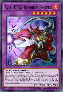 Evil HERO Infernal Sniper LDS3-EN031