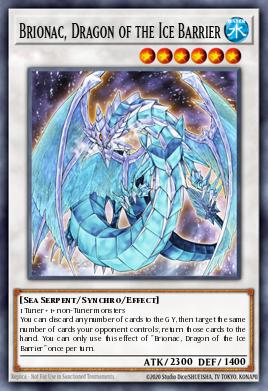 Brionac, Dragon of the Ice Barrier DT01-EN031