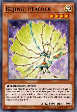 Bujingi Peacock LVAL-EN027