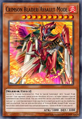 Crimson Blader/Assault Mode BPRO-EN008